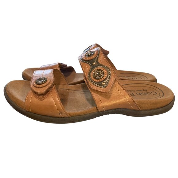 Lot of 2 Cobb Hill By New Balance RevLite Brown & Tan Sandles Sz 7W - Picture 12 of 16